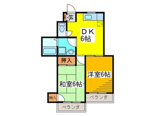 サンハイツ吉祥寺１号館の物件間取画像